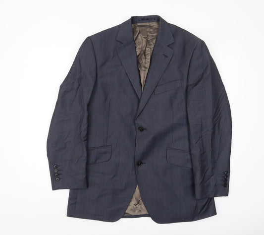 Austin Reed Men's Blue Blazer 40S Jacket Formal