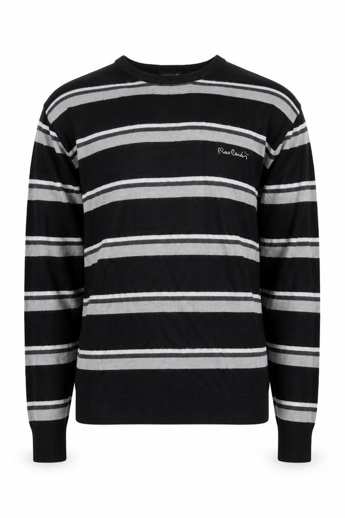 Pierre Cardin Men's XL Striped Pullover Jumper