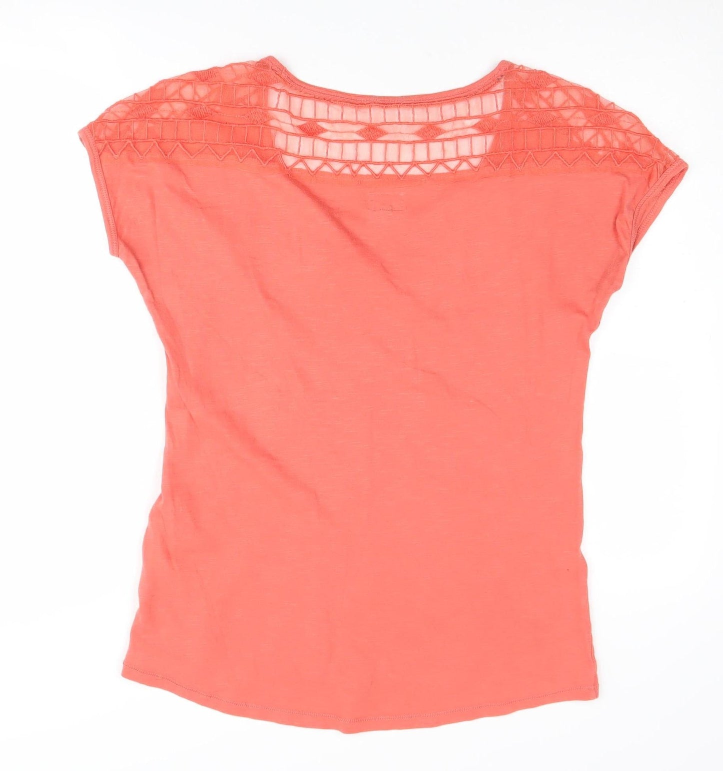 Hilfiger Denim Pink Women's T-Shirt, Size S, Short Sleeve