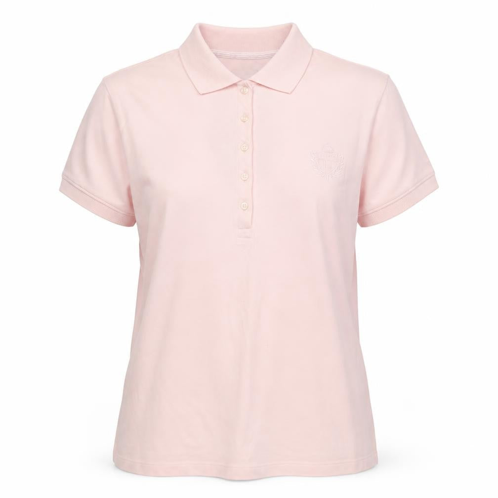 Tommy Hilfiger Women's Pink Polo Shirt L