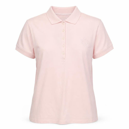 Tommy Hilfiger Women's Pink Polo Shirt L