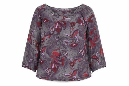 FatFace Women's Retro Geometric Blouse Size 10