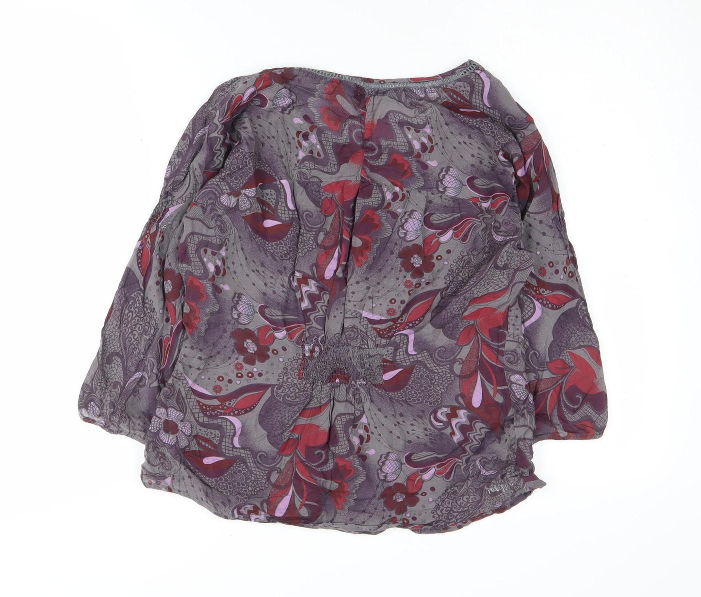 Fat Face Women's Retro Geometric Blouse Size 10