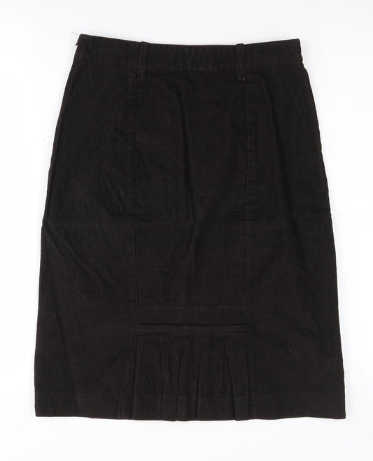 Jigsaw Women's Black Midi Pencil Skirt Size 8