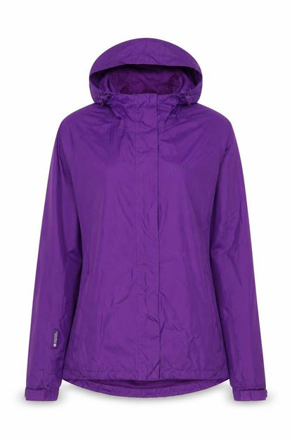 Mountain Warehouse Women's Purple Waterproof Rain Coat