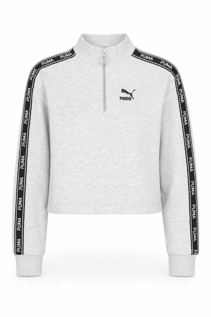 Puma Women's Grey Logo Sweatshirt XS