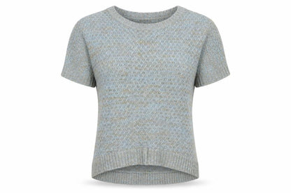 Women's Multicoloured Chunky-Knit Pullover Jumper - Size 2