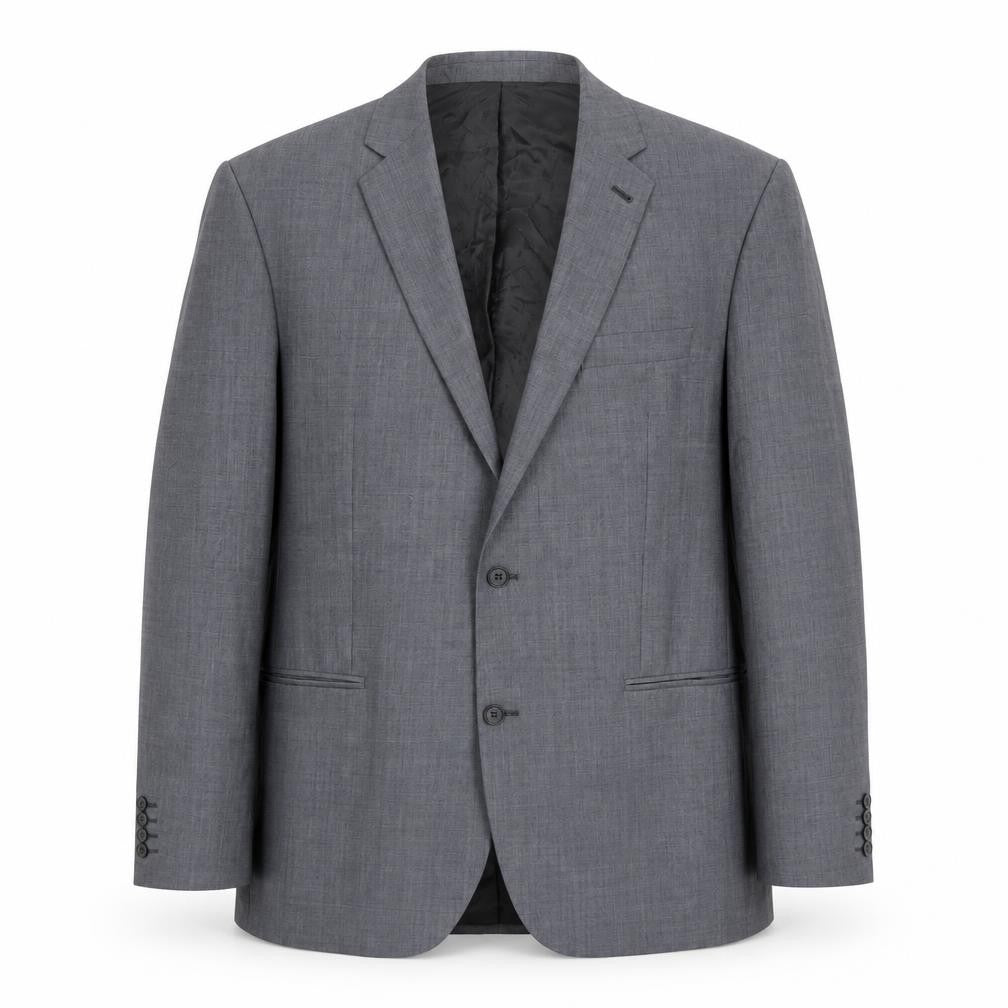 Jeff Banks Men's Grey 44 Long Suit Jacket