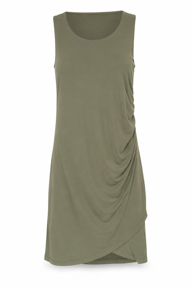 Nicole Miller New York Green Women's M Sleeveless Shift Dress