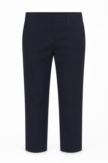 Tommy Hilfiger Women's Black Wool Trousers Size 2XS