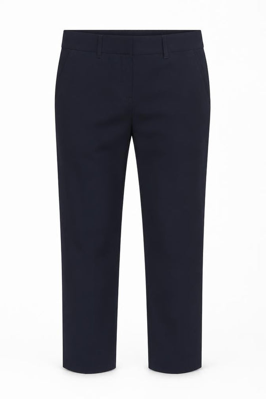 Tommy Hilfiger Women's Black Wool Trousers Size 2XS