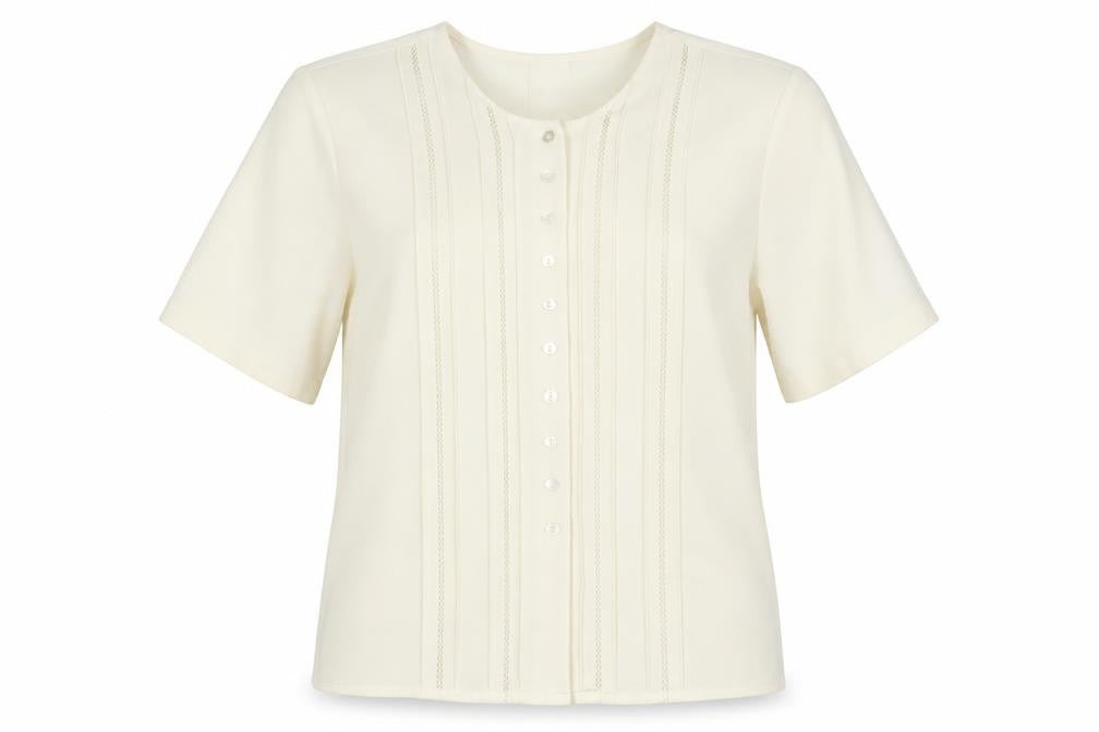 Alexon Women's Ivory Blouse UK 12 - Classic Style