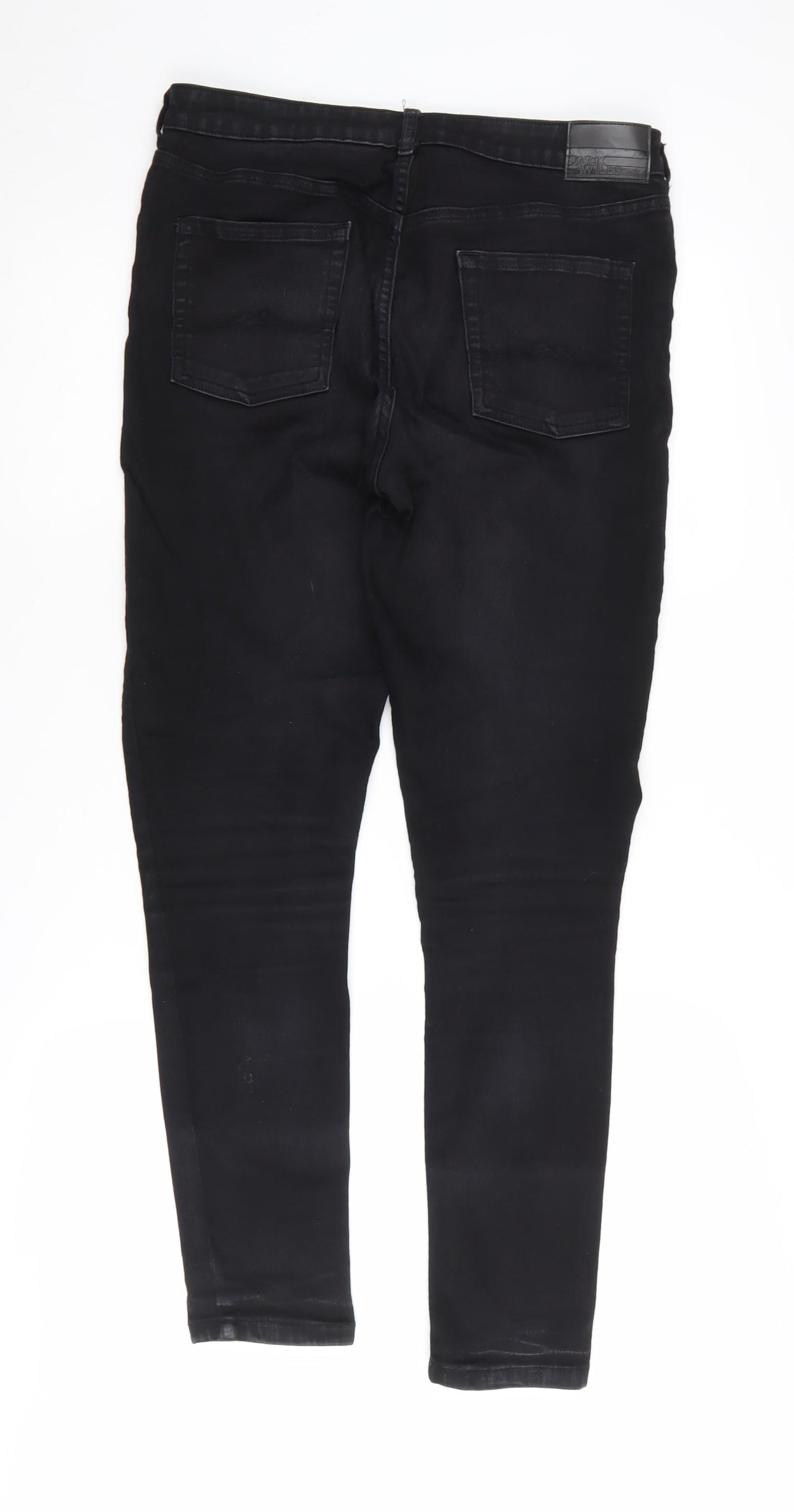 Jack Wills Women’s Black Skinny Jeans Size L
