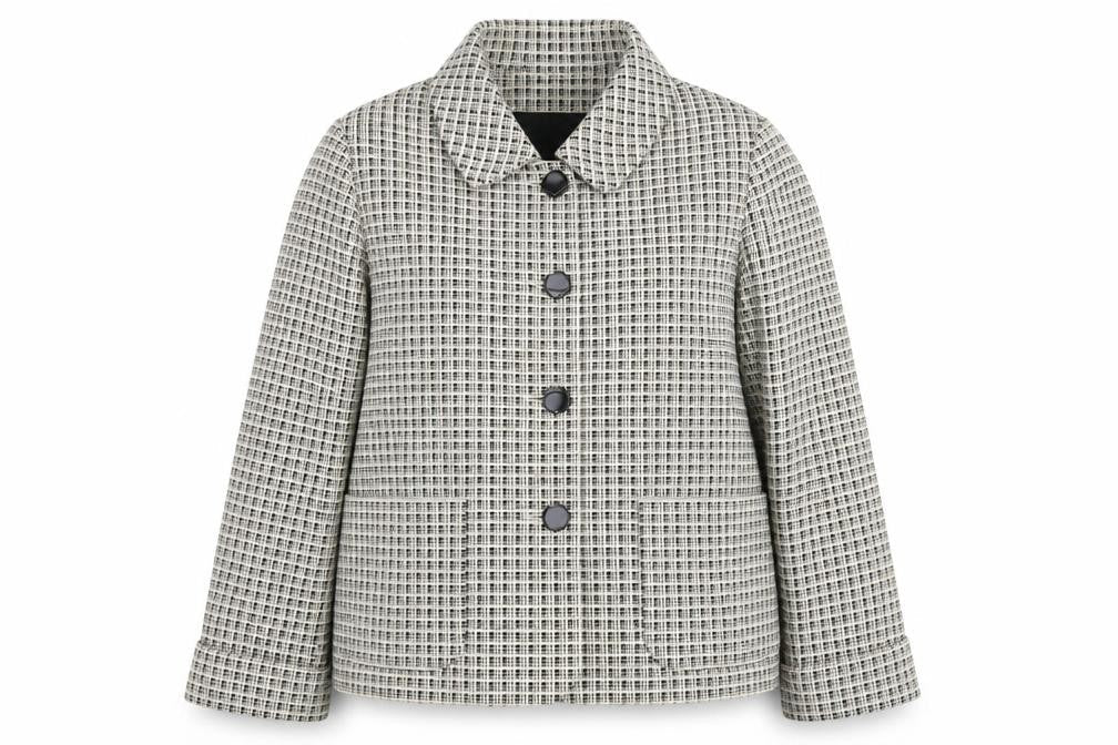 Alex & Co. Women's Black Check Jacket Size 16