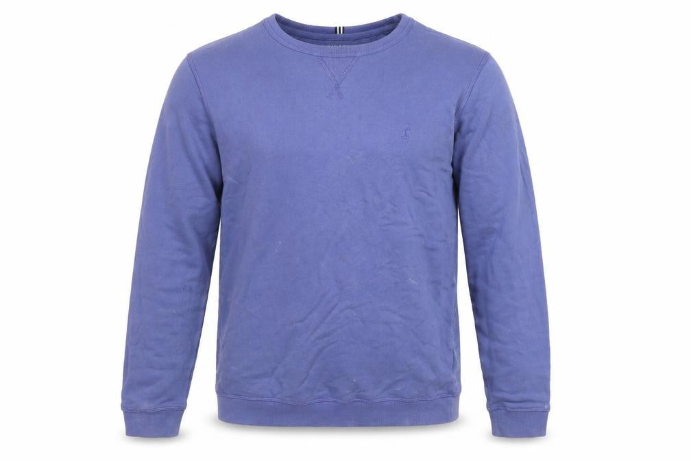 Joules Men's Blue Crew Neck Sweatshirt, Medium
