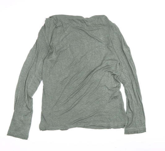Regatta Women's Green Long Sleeve T-Shirt Size 12