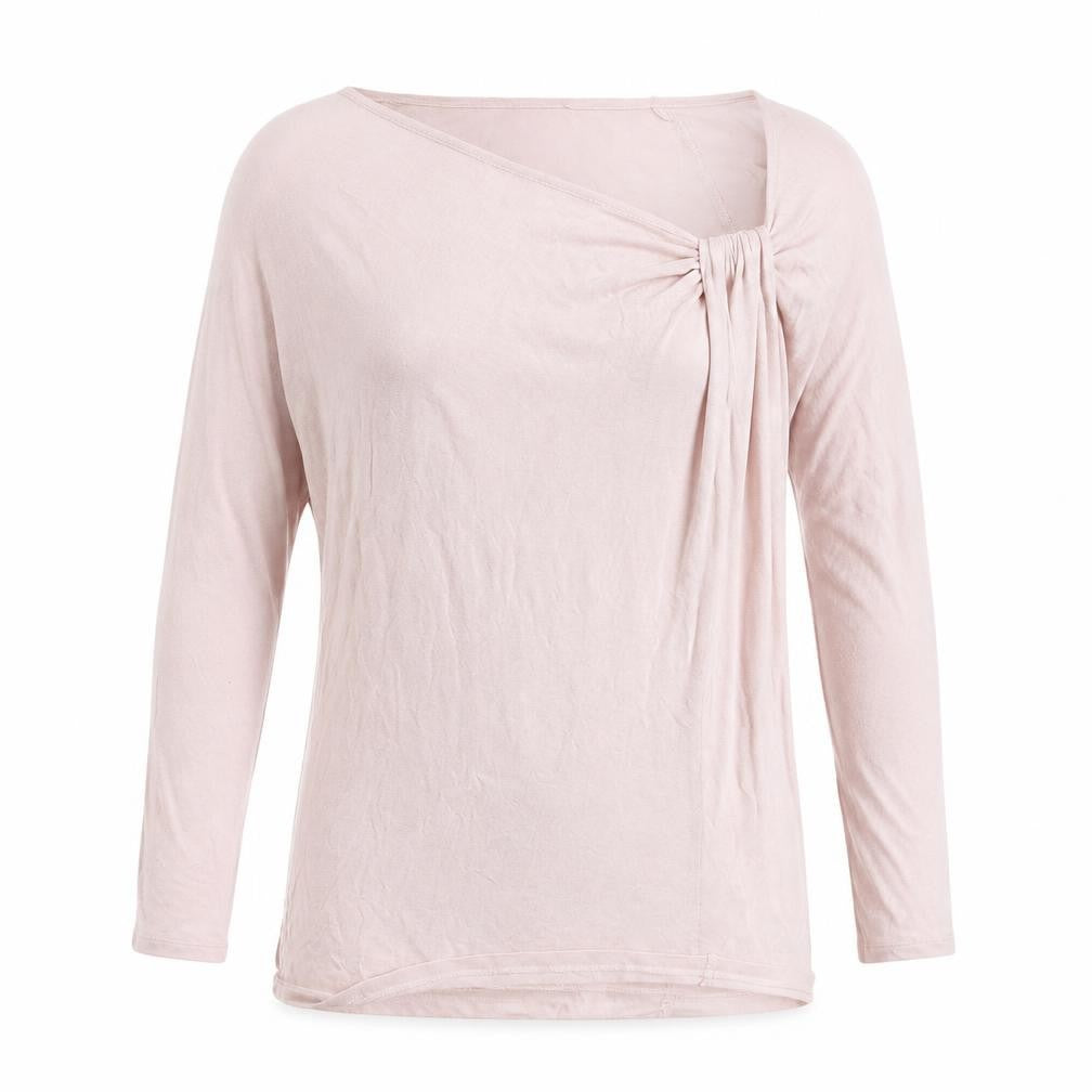 Gap Women's Pink 3/4 Sleeve Basic T-Shirt, Size S