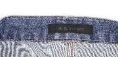 UNIQLO Men's Blue Straight Jeans Size 31