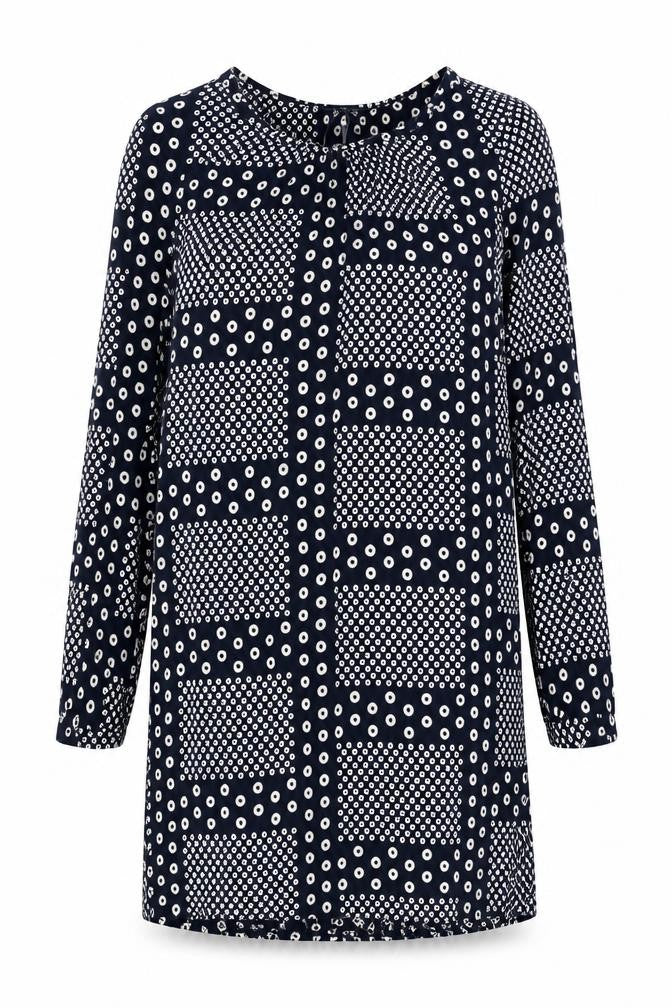 Marc O'Polo Women's Black Polka Dot Shift Dress Size 6