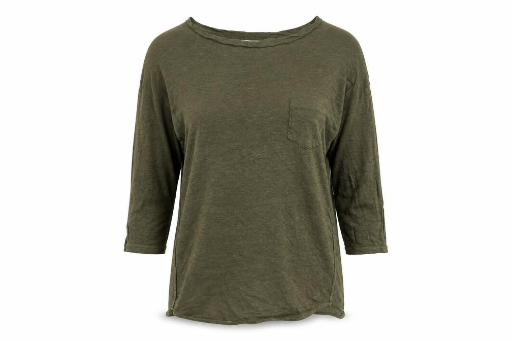 Whistles Women's Green T-Shirt, S, Basic Style