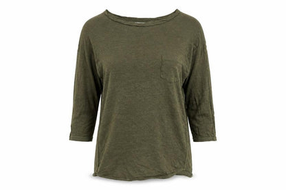 Whistles Women's Green T-Shirt, S, Basic Style