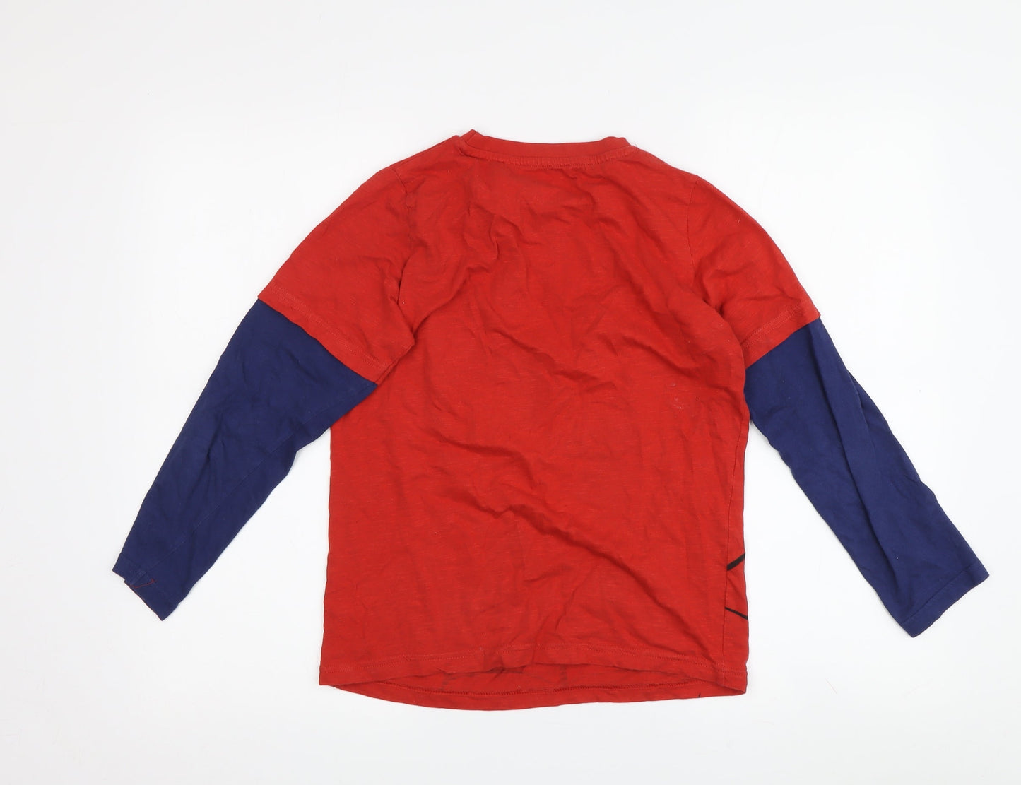 Marvel Spider-Man Boys Red Long Sleeve Graphic Tee 11-12 Years