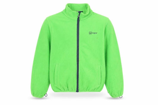 Front view of Hi Gear boys’' green basic jacket 11-12 years
