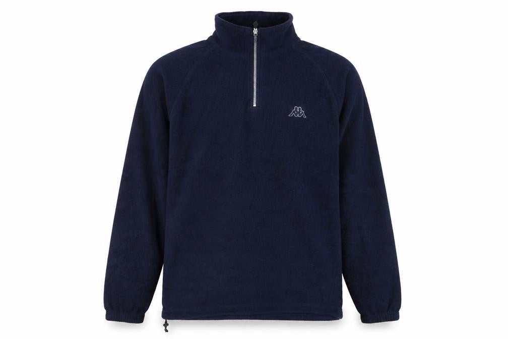 Kappa Men's Blue 1/2 Zip Fleece Sweatshirt L
