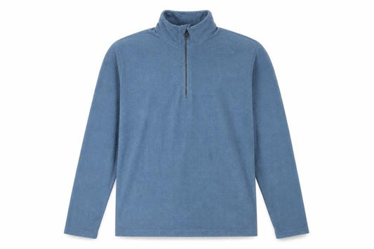 Regatta Men's Blue 1/4 Zip Sweatshirt L