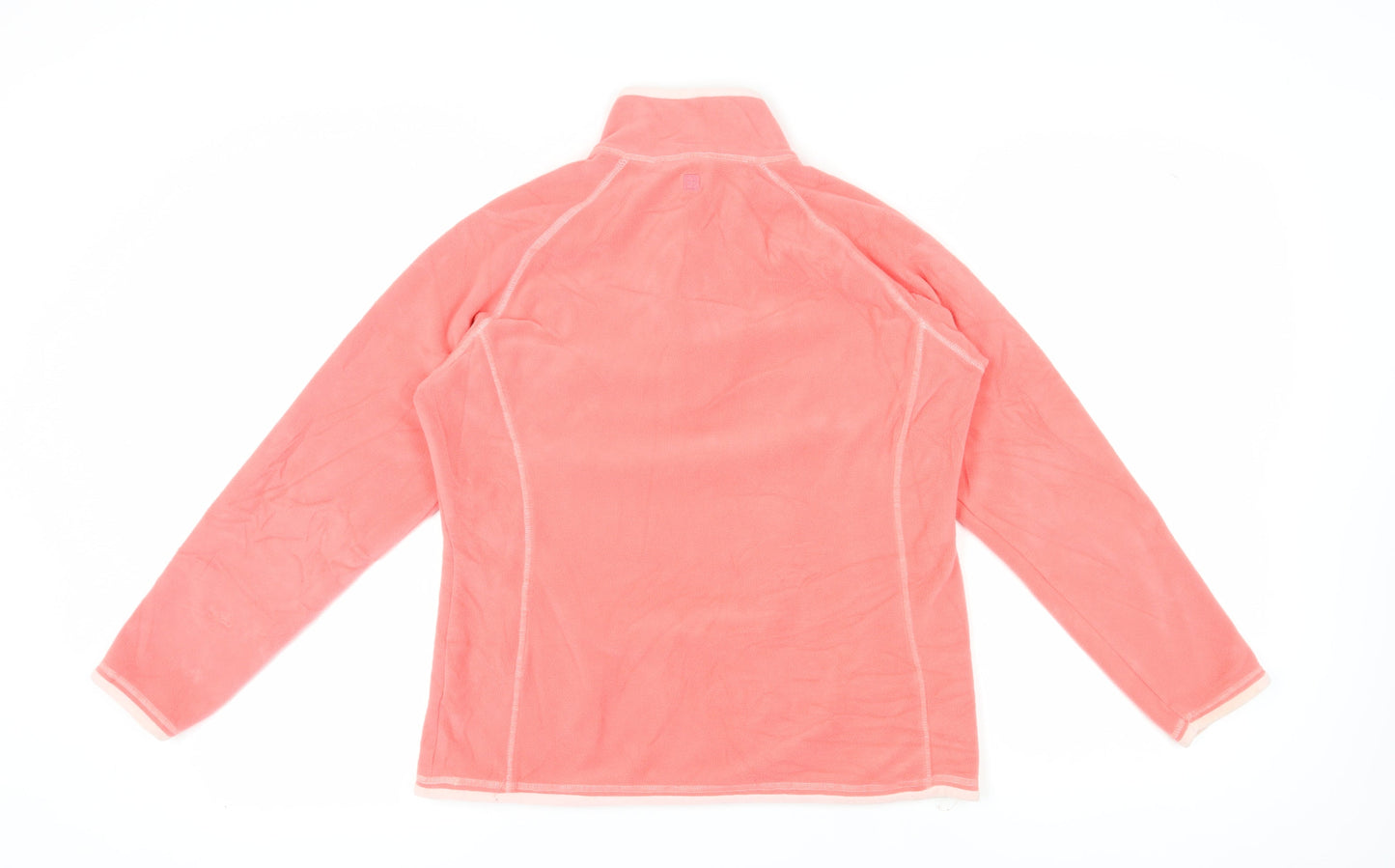 Mountain Warehouse Women's Pink 1/2 Zip Fleece Sweatshirt Size 14