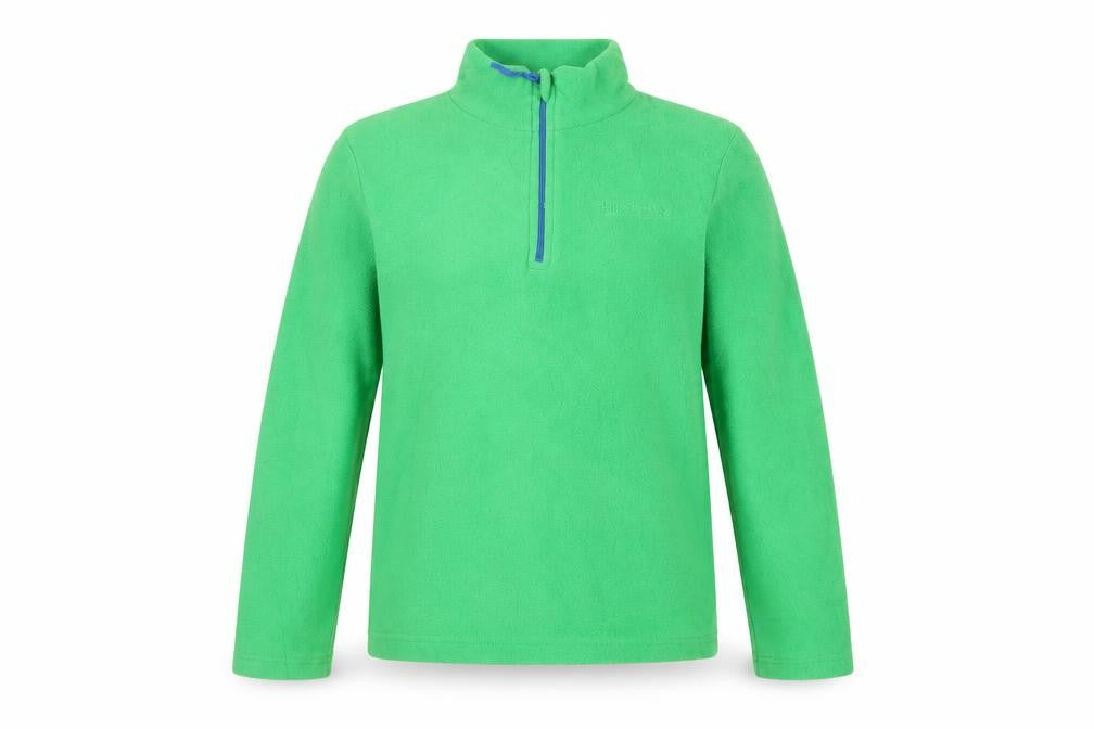 Mountain Warehouse Girls Green Fleece 1/4 Zip Sweatshirt 9-10Y