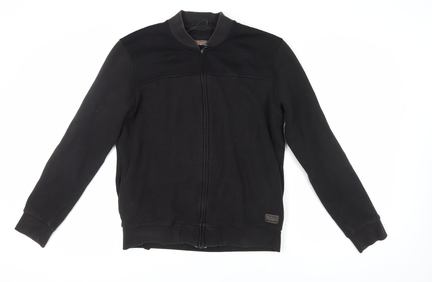Ben Sherman Black polo jumper, size large.