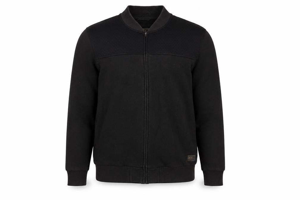 Ben Sherman Black polo jumper, size large.
