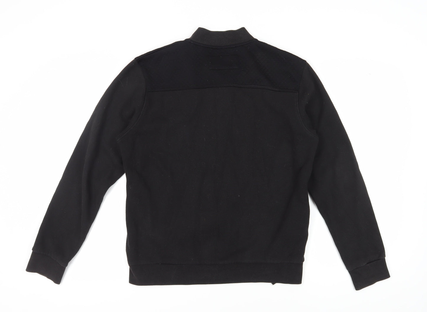 Ben Sherman Black polo jumper, size large.