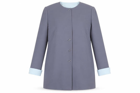 Jacques Vert Women's Blue Blazer L Formal Lined