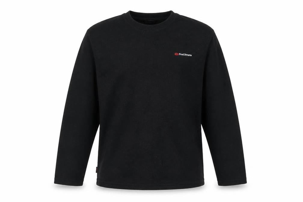 ProClimate Men’s Black Pullover Sweatshirt L