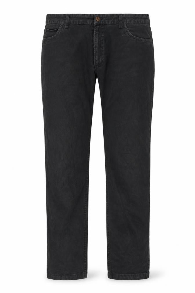 Howick Men's Black Straight Jeans 38R Regular Fit