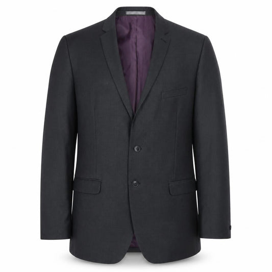 Red Herring Men's Grey Blazer 44 Long Notch Lapel