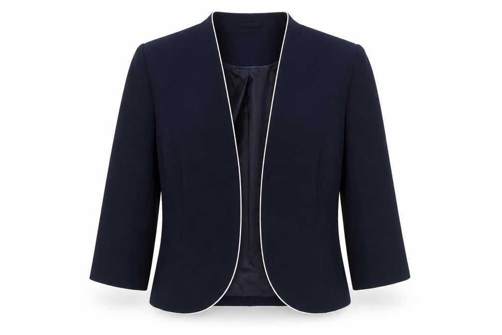 Eastex Women's Blue Shawl Blazer Size 12