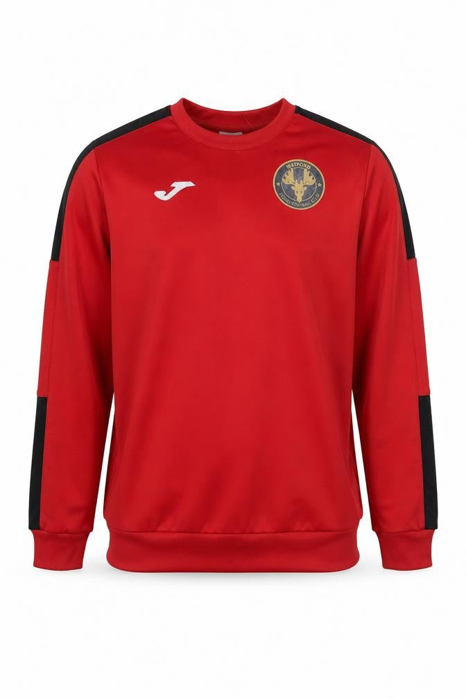Joma Men's Red Pullover Sports Sweatshirt, Size S