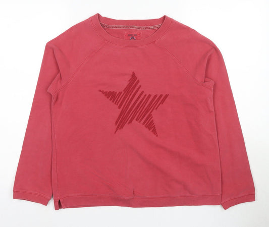 Eight One Women's Red Star Jersey T-Shirt Size 8