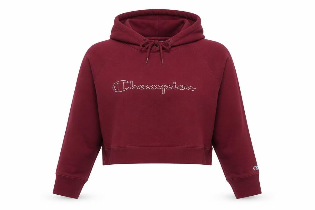 Champion Women's Red Pullover Hoodie XL - Logo, Comfortable
