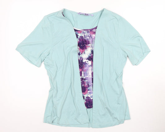 Honor Millburn Women's Multicoloured Floral Tunic
