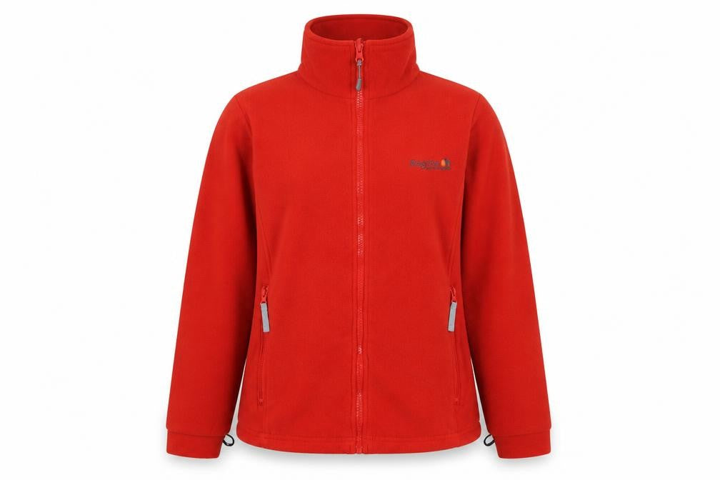 Regatta Women's Red Fleece Jacket Size 12
