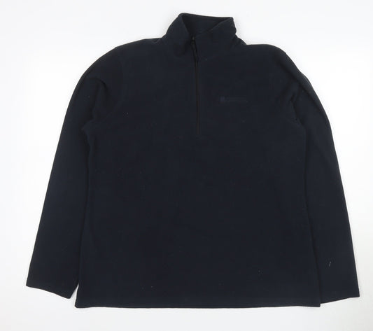 Modern Warehouse Unisex Blue Pullover Sweatshirt Size 14