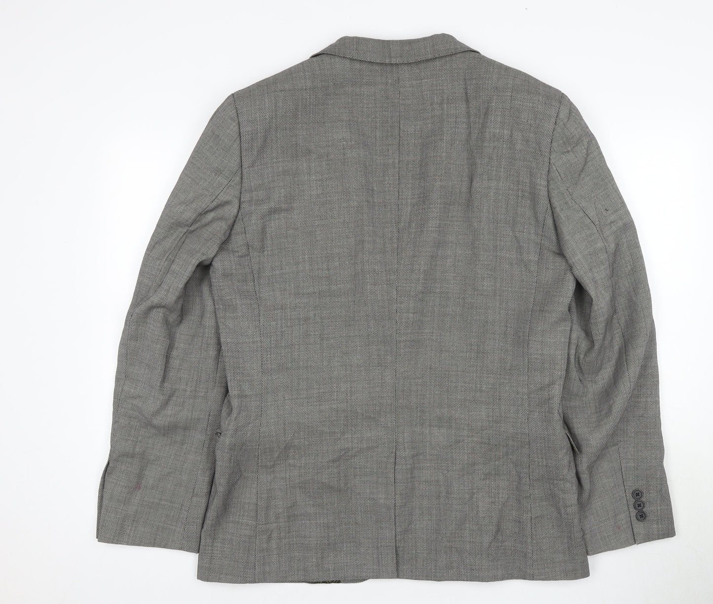 Ted Baker Men's Grey Wool Blazer Jacket, Size 40R