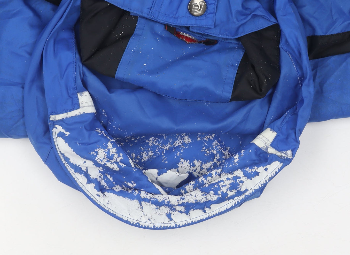 K-Way Men's Blue Waterproof Jacket Size M