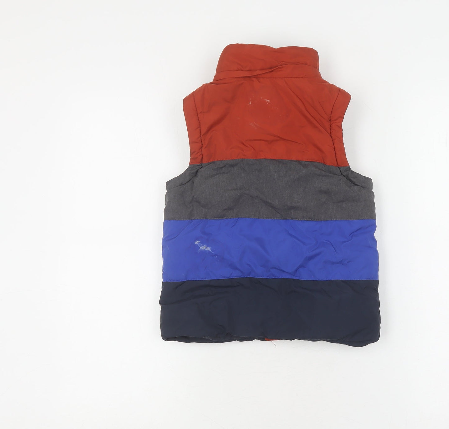 Joules Boys Multicoloured Quilted Bodywarmer, Size 4