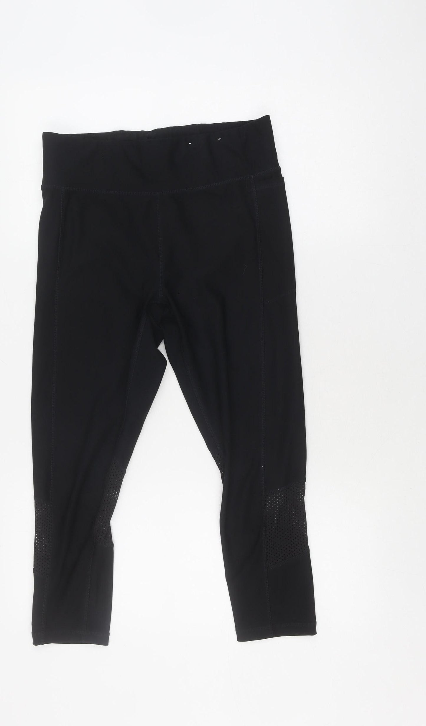 Athletic Works Women's Black M Leggings Elastic Waist