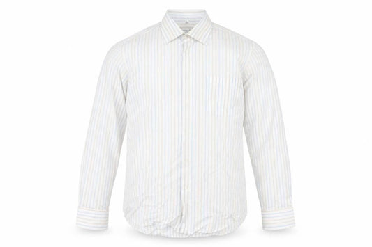 Balmain Men's Multicoloured Striped Shirt M